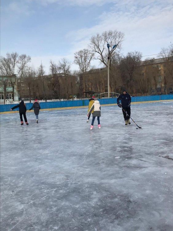 Открытие ледового катка