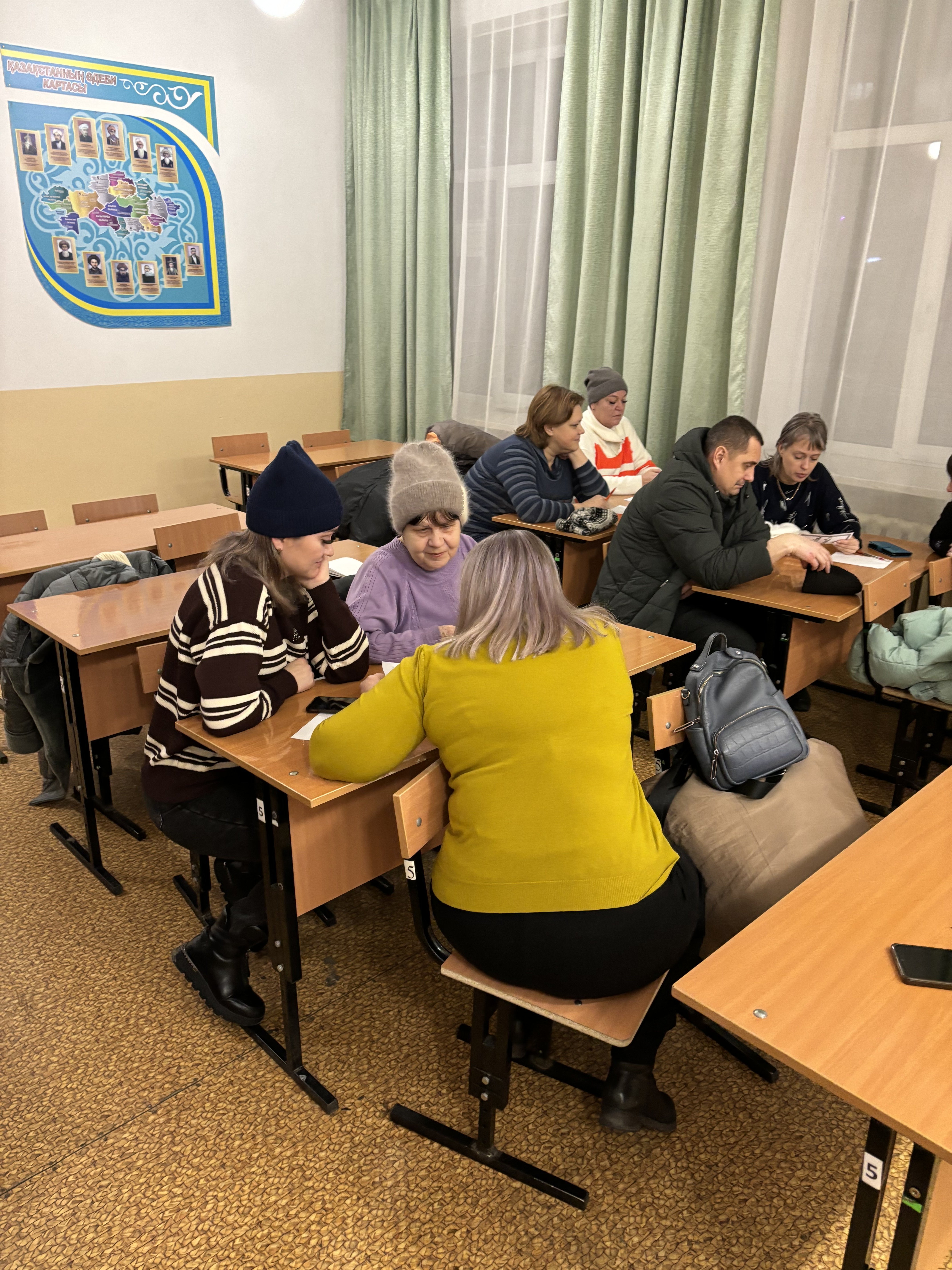 Ата-аналарды педагогикалық қолдау орталығының жұмысы/ Работа центра педагогической поддержки родителей